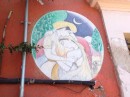 Again, art is much more prolific on the walls in Mexico towns