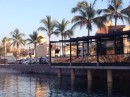 A great little pizza restaurant over the water at Marina Cortez