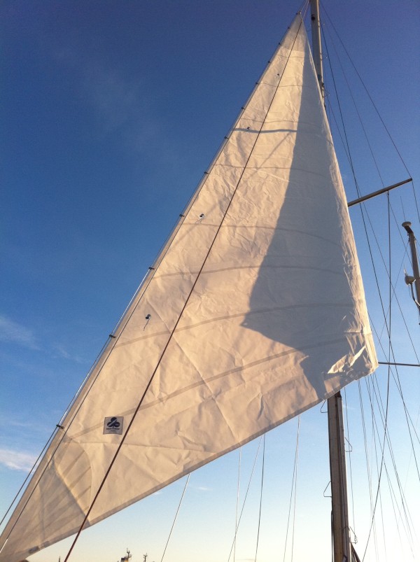 New head sail - summer 2012