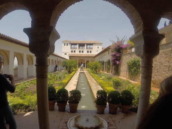 The Alhambra castle 