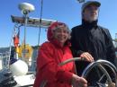 Mum at the helm