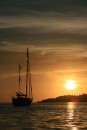 At anchor in Musket Cove, Fiji.  Just another beautiful sunset!
The Mamanuca Group
June - 2009