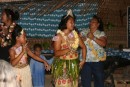 6) A tradition at Tongan parties is the "oil dance!"  The girls rub themselves with oil so money will stick to them - maybe we should recommend that to the next bride and groom at a wedding!