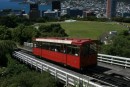 1) Wellington - The cable car that goes up to the botanical gardens.