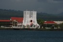 The Catholic Cathedral is a major landmark along the Apia waterfront.