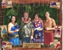 Gladys and Dan being welcomed into the Polynesian Cultural Center!
