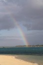Rainbow over the lagoon