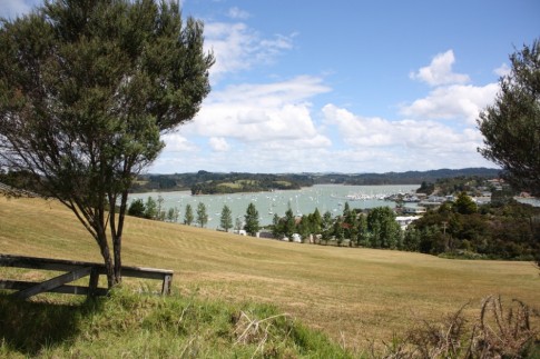 View Towards the Anchorage at Opua