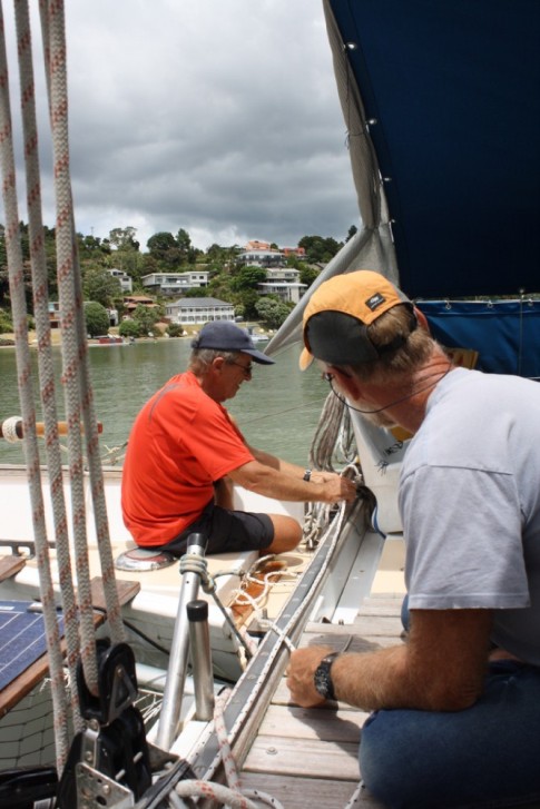 John and Brad On Board Tariapo