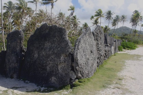 Mare Anini, Built From Huge Slabs Of Coral