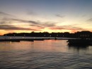 Sunset over Charleston Harbor