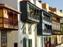 Casas de los balcones: traditional row of houses in Santa Cruz, La Palma