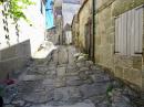 The old granite stone streets