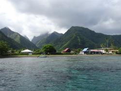Boat trip at Tahiti Iti