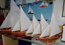 Model Whaling Boats: the finished product. Just beautiful. None of your made in China stuff.