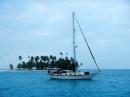 Banderos Cays: Amazingly quiet anchorage behind a small island.
