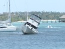 Trawler aground after storm: Trawler aground after storm