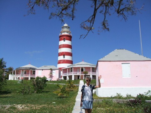 Elbow Cay lighthouse at Hope Tow: Elbow Cay lighthouse at Hope Tow