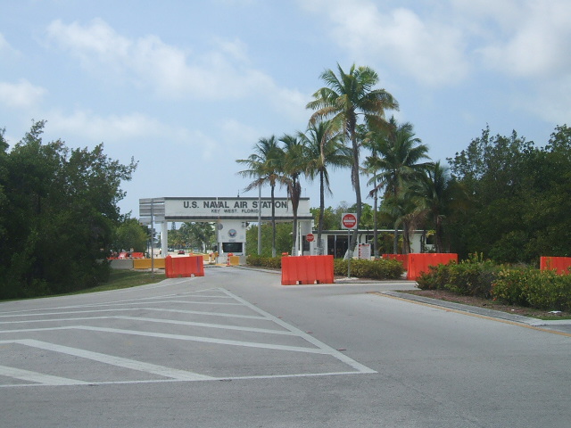 Boca Chica Main Gate - Naval Air Station Key West