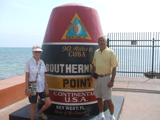 Us at the Southernmost Point