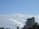 Flyer over hotel in Ft Lauderdale.  