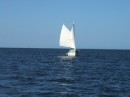 Old sailboat I tossed beer to on Biscayne Bay