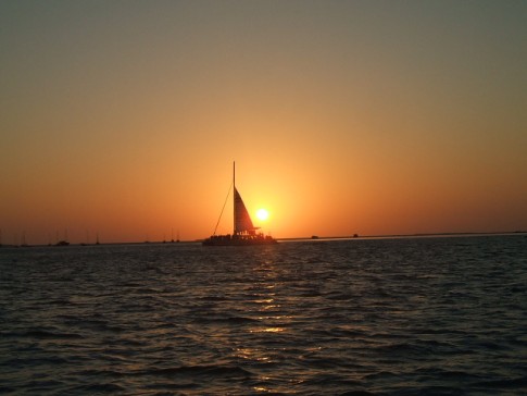 Sailboat in Sunset