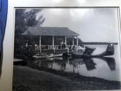 Seaplane at Cabbage Key 1950’s: SeaBee seaplane owned by Buddy Bobst, I flew in it around Fort Myers and to Tampa in early 1955.