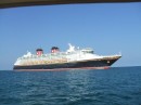 Met the Disney Wonder as we exited the Key West ship channel
