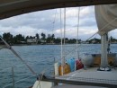 At anchor of LaGorce Island