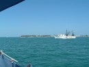 Shrimper at end of Key West: Shrimper at end of Key West