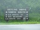 ..and on to Skyline Drive