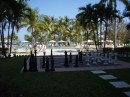 Chess board at Lucaya resort