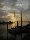 Provincetown MA sunrise over marina