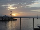 Provincetown MA sunrise over breakwater