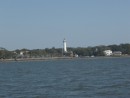 St Simons Lighthouse and Island entering Brunswick  .JPG