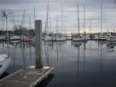 Looking back out the channel Brunswick Landing Marina .JPG