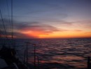 Sunset and calm seas on Brunswick passage.JPG