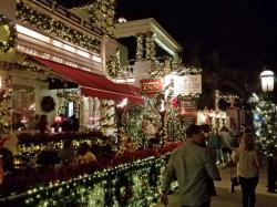 St Augustine Night: Festive holiday lights, St Augustine waterfront