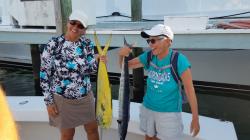 Mahi, Wahoo: Julie Gail with catch of the day